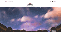 Desktop Screenshot of calvarytroy.com