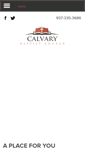 Mobile Screenshot of calvarytroy.com